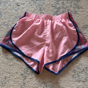 Simply Southern Pink and Blue Women's Athletic Shorts